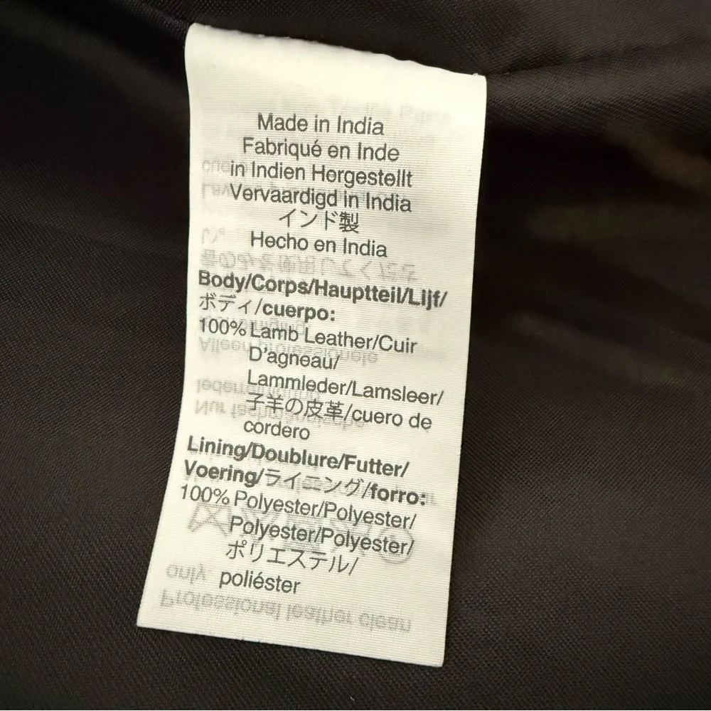 J.Crew Collection Leather Jacket - Picture 10 of 10